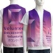 EVENT STAFF VESTS GRADIENT SUBLIMATED DESIGN WITH WHITE TRIM Sublimated print. Perfect for personalising your event.